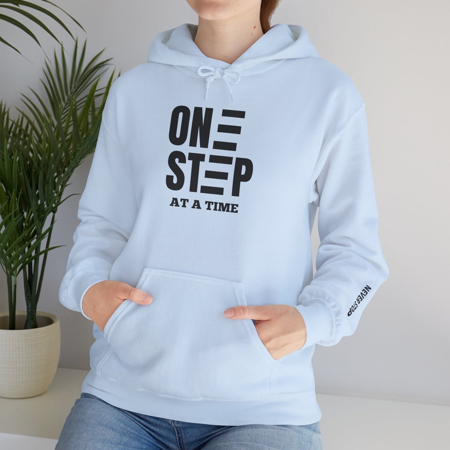One Step At A Time™ Motivational Hoodie