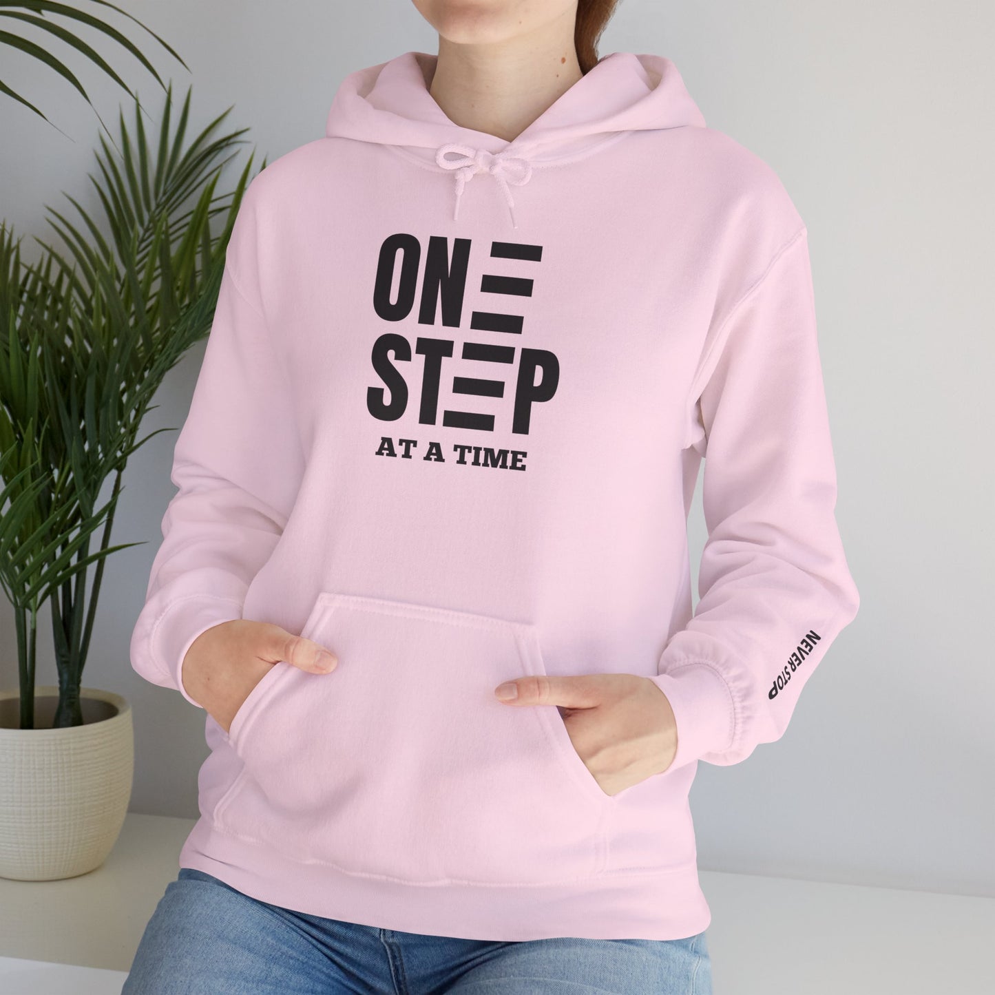 One Step At A Time™ Motivational Hoodie