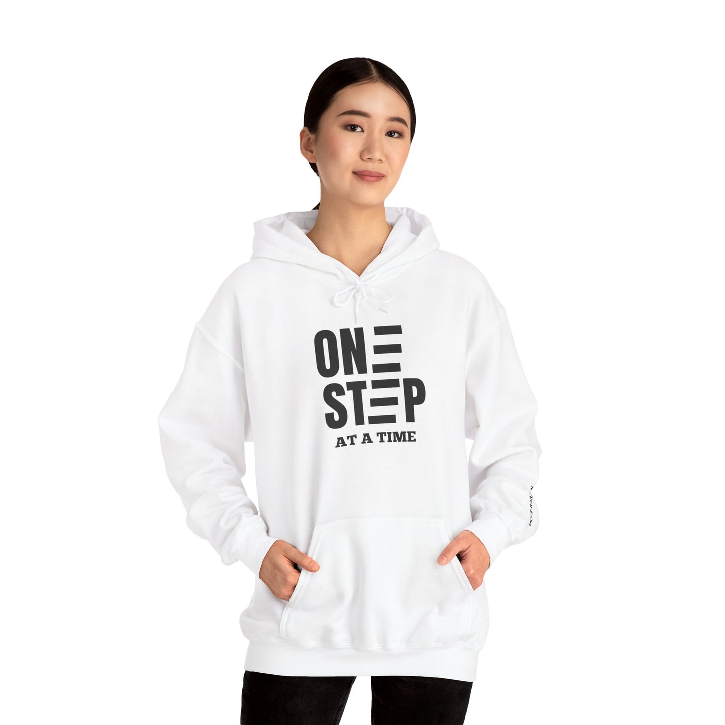 One Step At A Time™ Motivational Hoodie