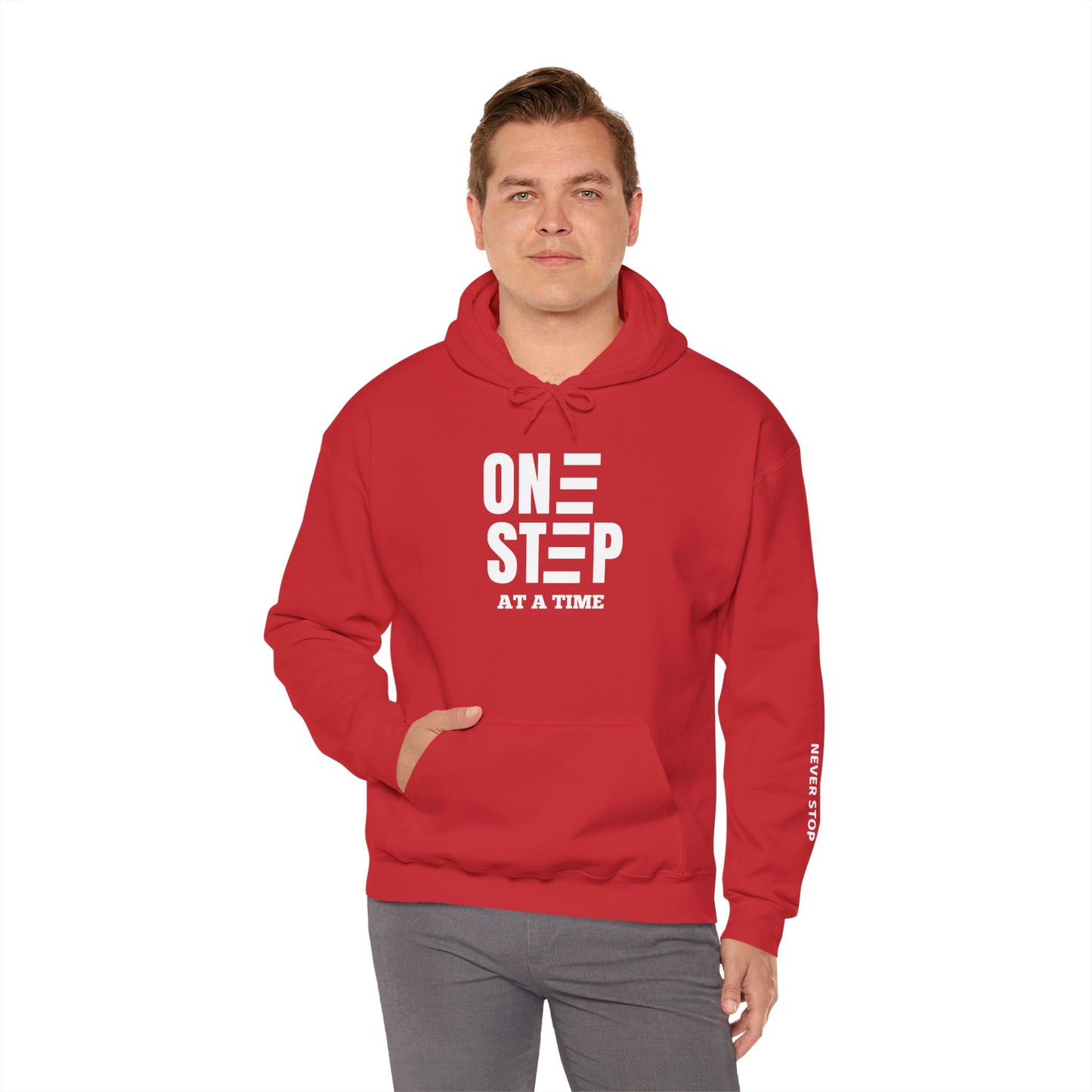 One Step At A Time™ Motivational Hoodie