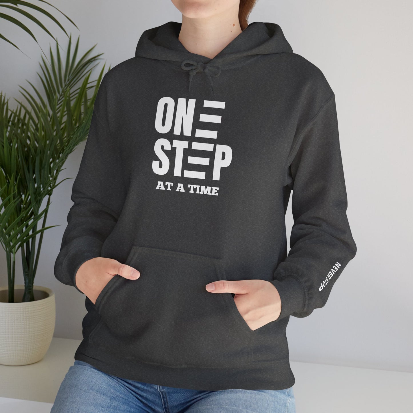 One Step At A Time™ Motivational Hoodie