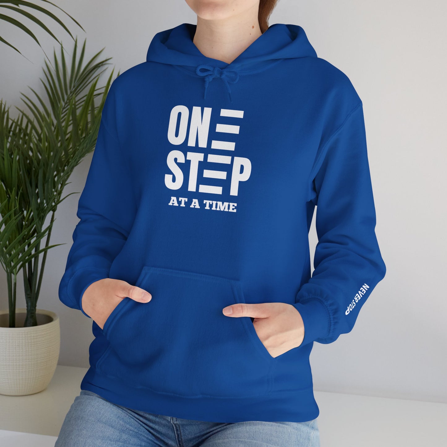 One Step At A Time™ Motivational Hoodie