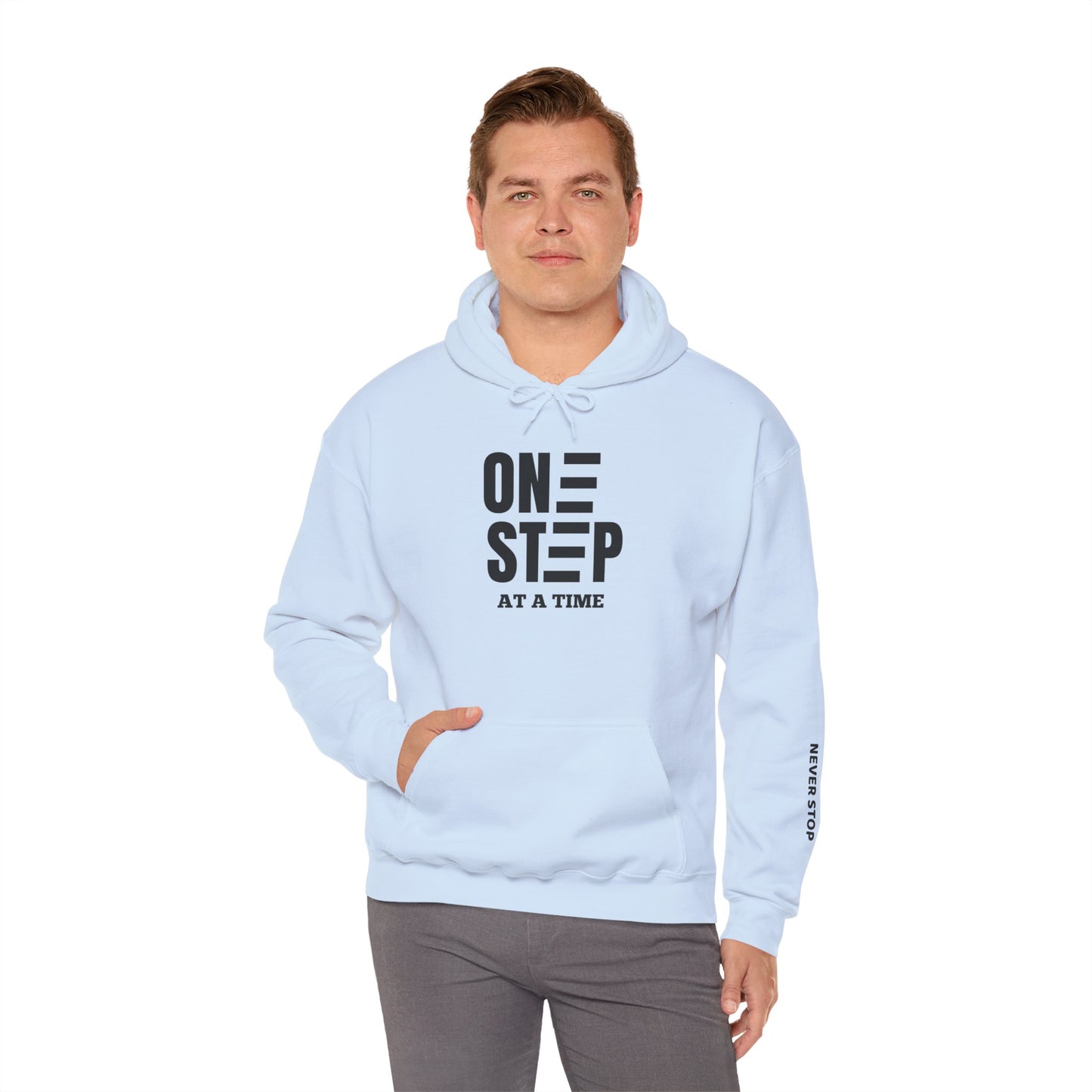 One Step At A Time™ Motivational Hoodie