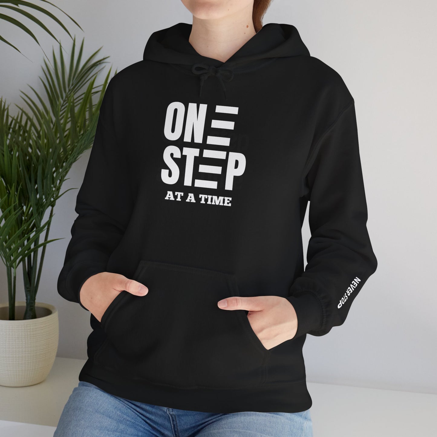 One Step At A Time™ Motivational Hoodie