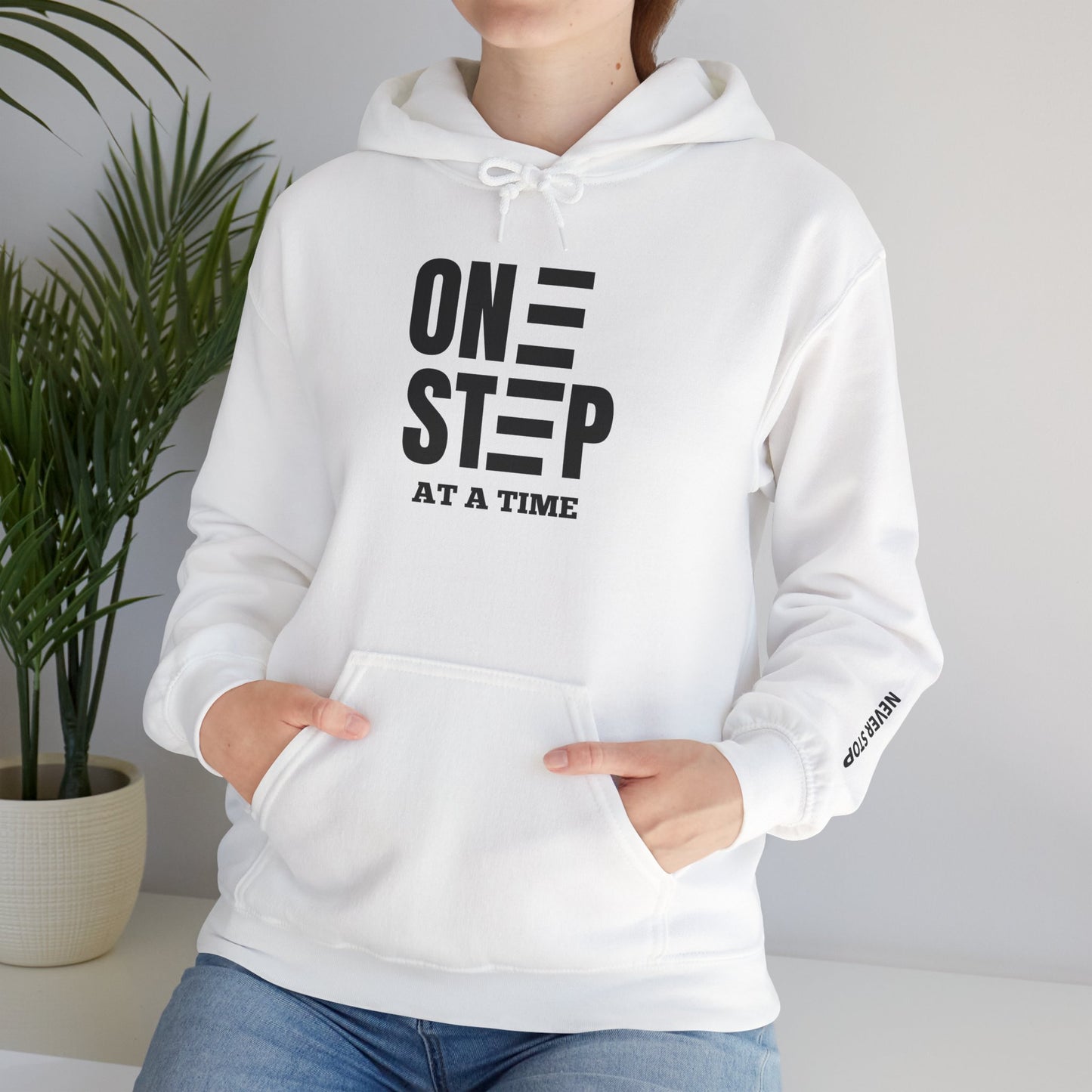 One Step At A Time™ Motivational Hoodie
