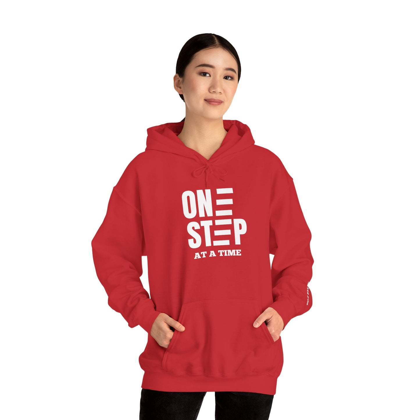 One Step At A Time™ Motivational Hoodie