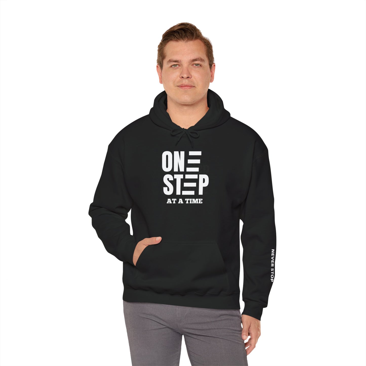 One Step At A Time™ Motivational Hoodie