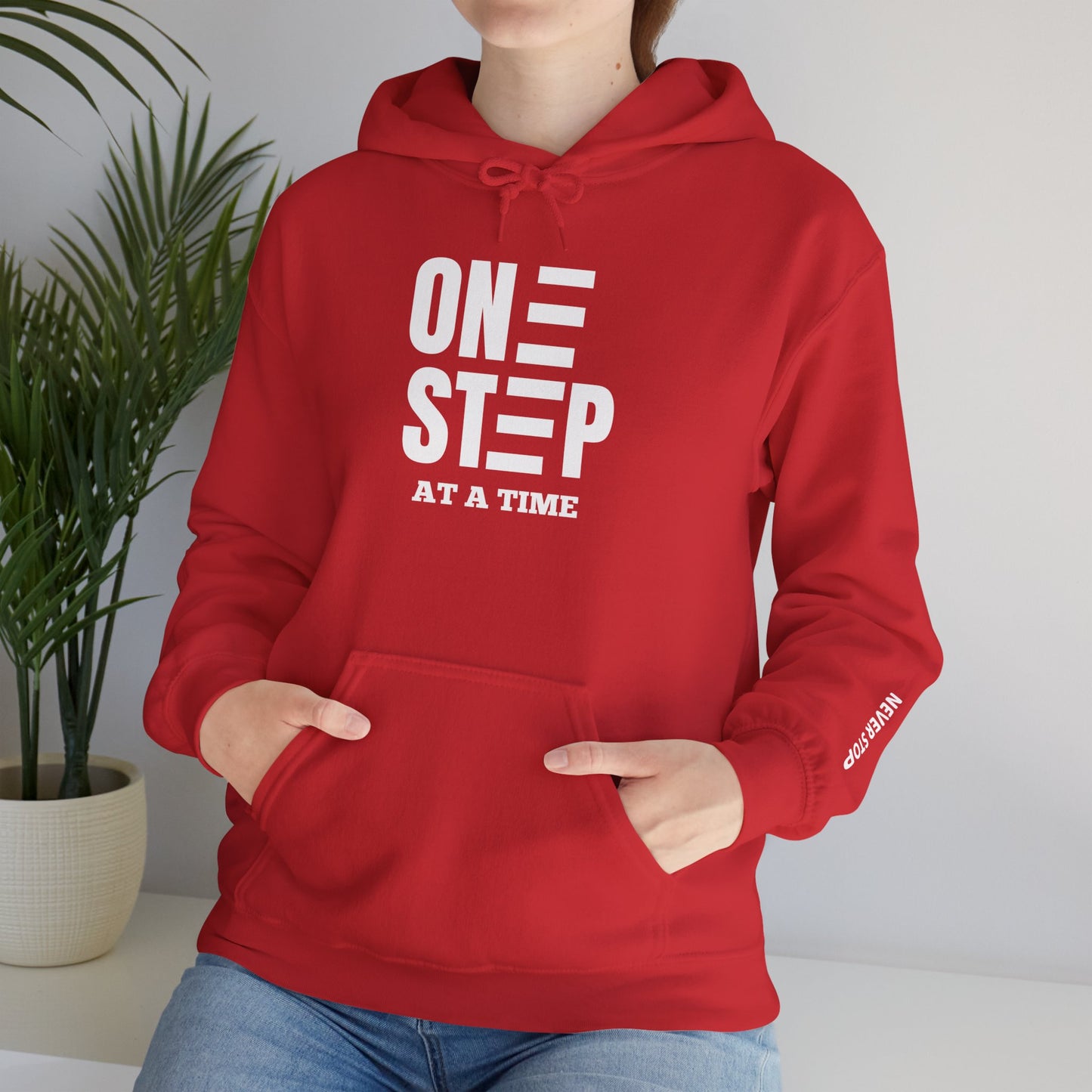 One Step At A Time™ Motivational Hoodie