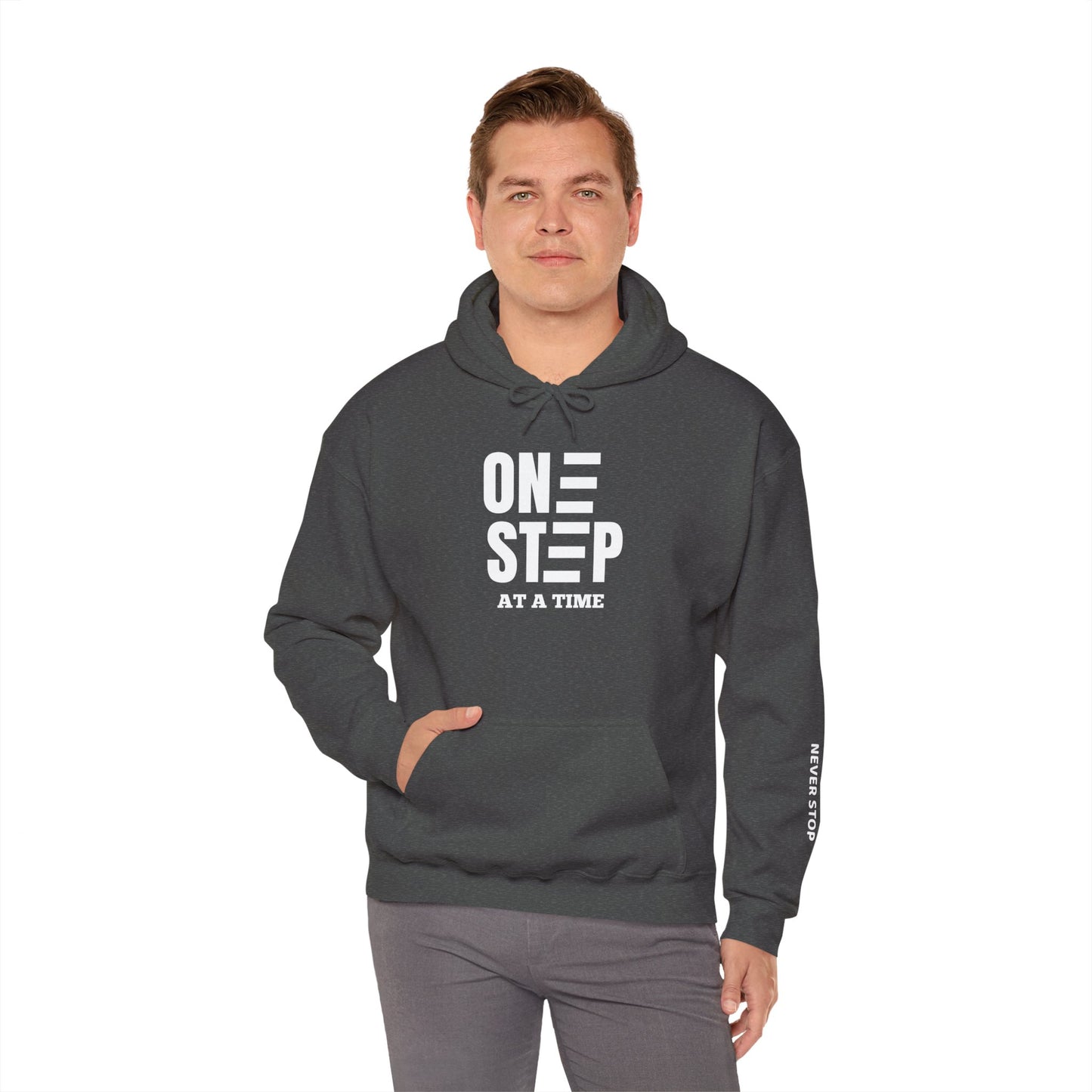 One Step At A Time™ Motivational Hoodie