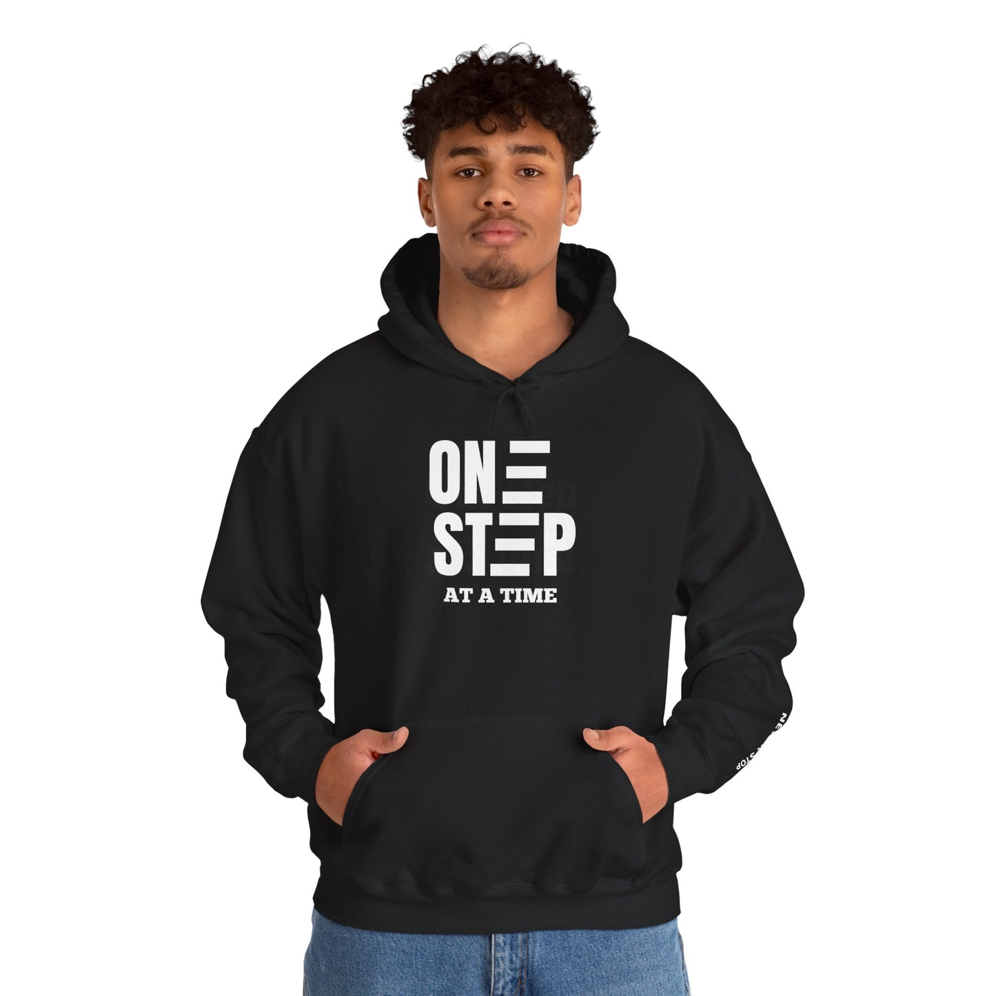 One Step At A Time™ Motivational Hoodie