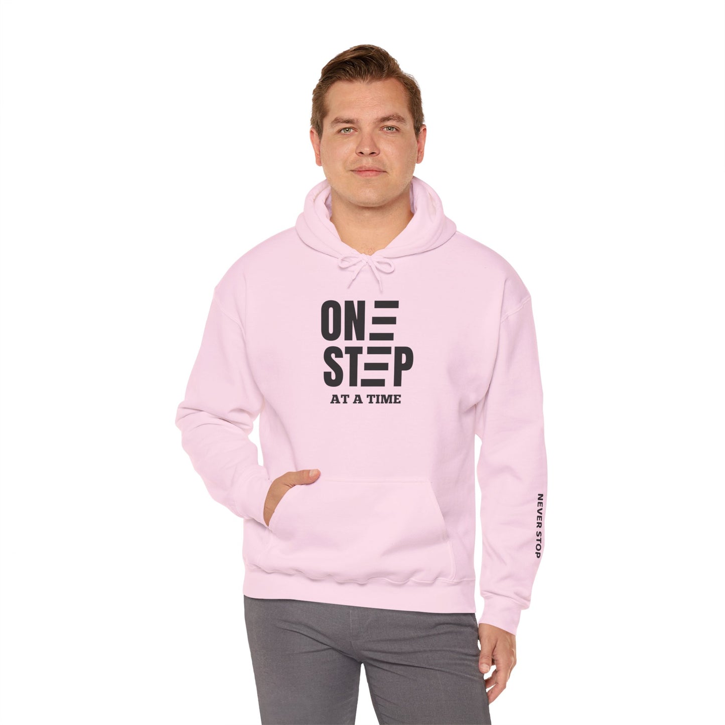 One Step At A Time™ Motivational Hoodie