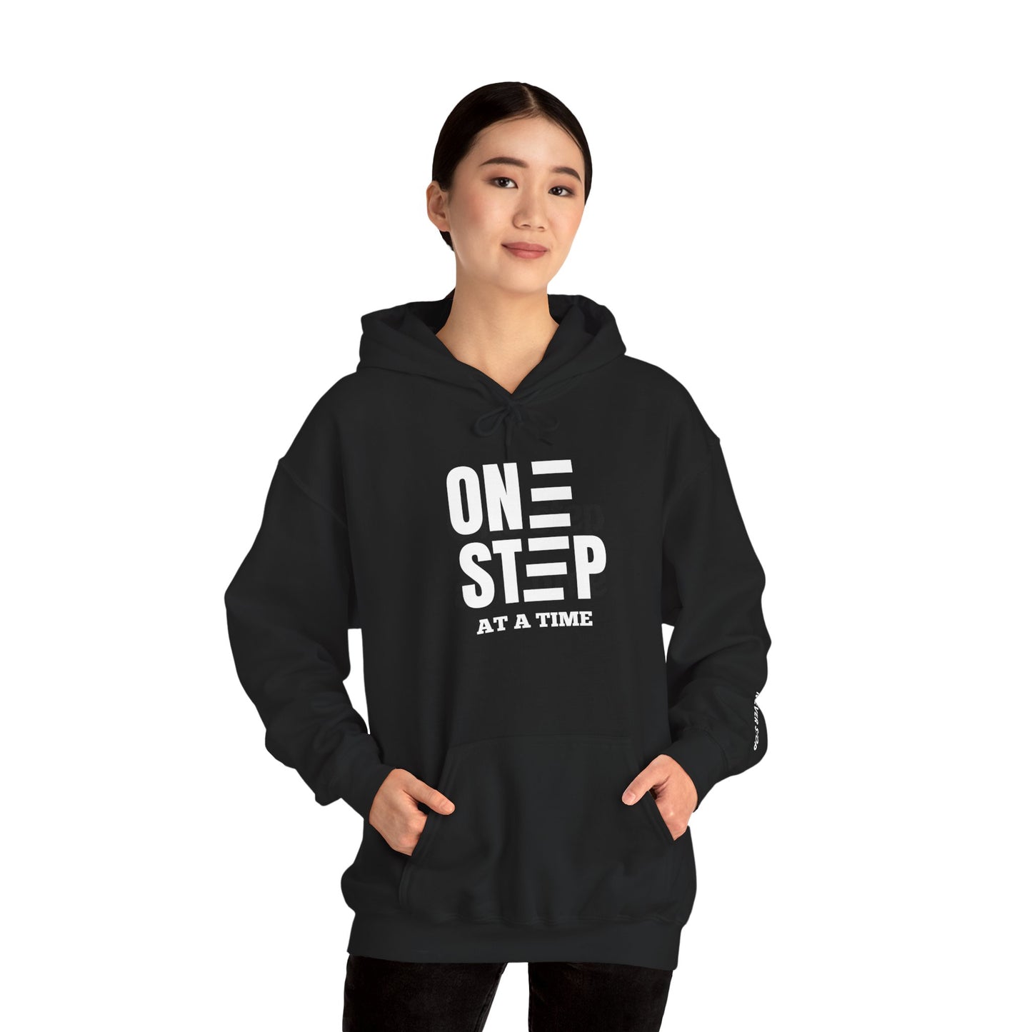 One Step At A Time™ Motivational Hoodie