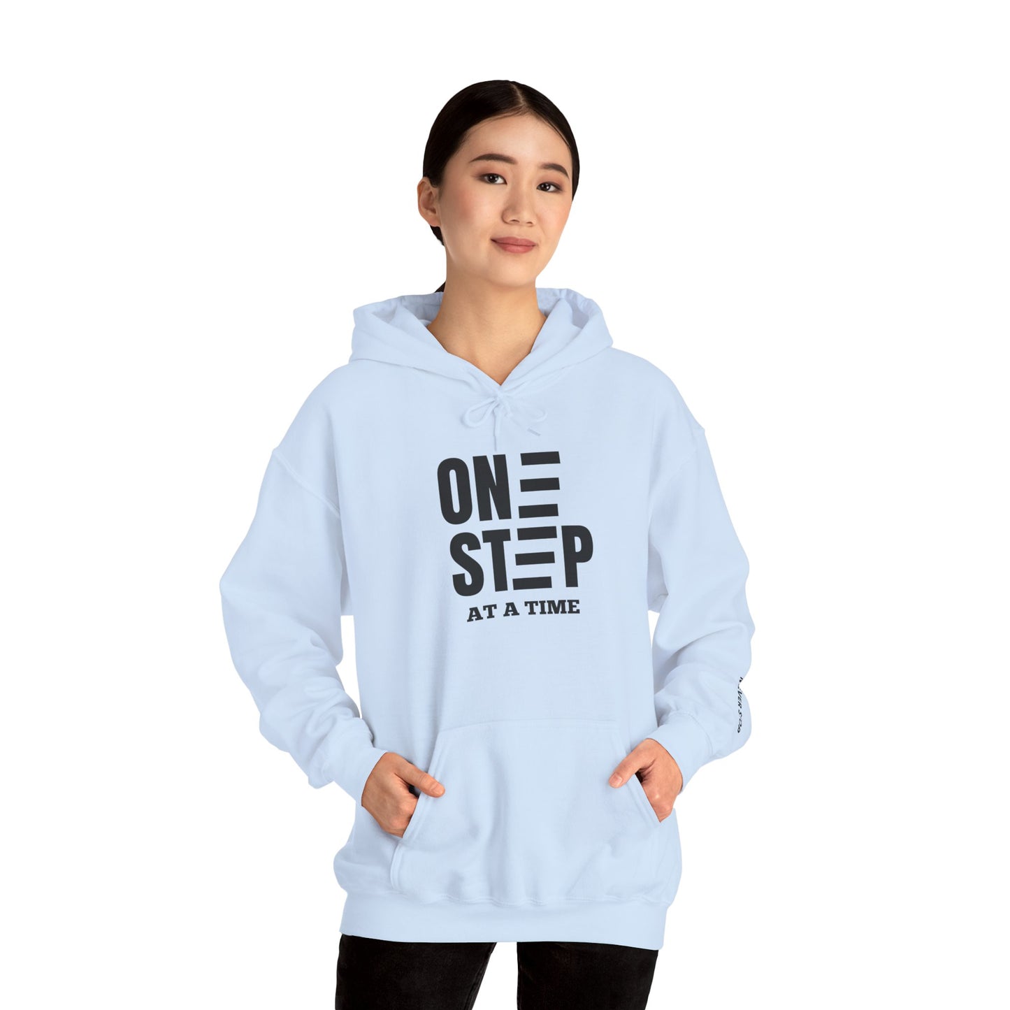 One Step At A Time™ Motivational Hoodie
