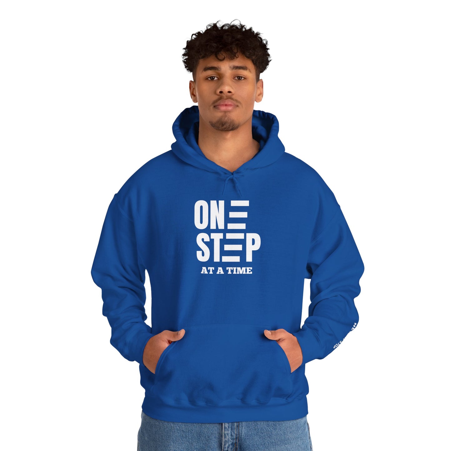 One Step At A Time™ Motivational Hoodie